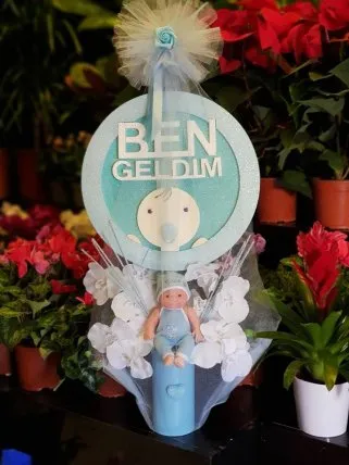 Eskişehir Çiçek- erkek bebekli