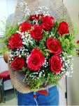 Çiçekçi - Kırmızı Gül Buketi